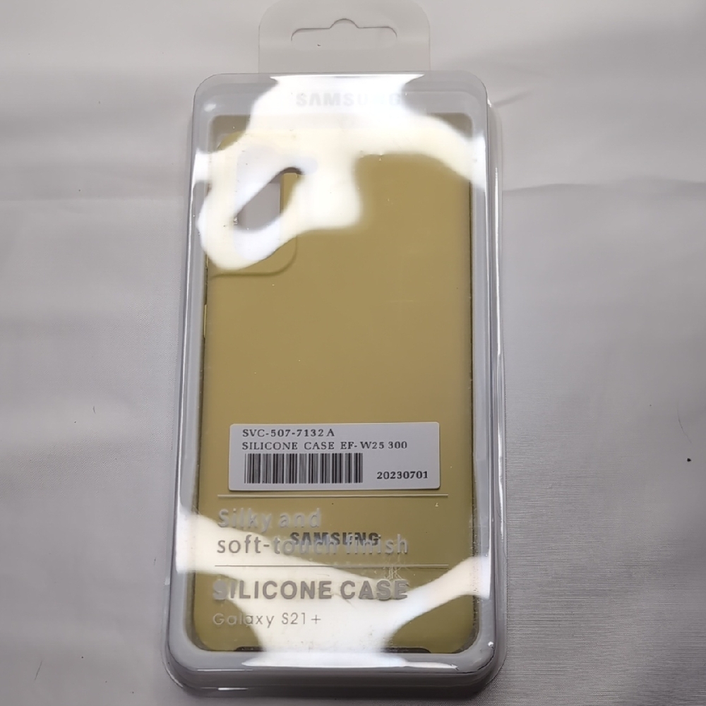 Samsung Galaxy S21+ Soft Silicone Case - Cream